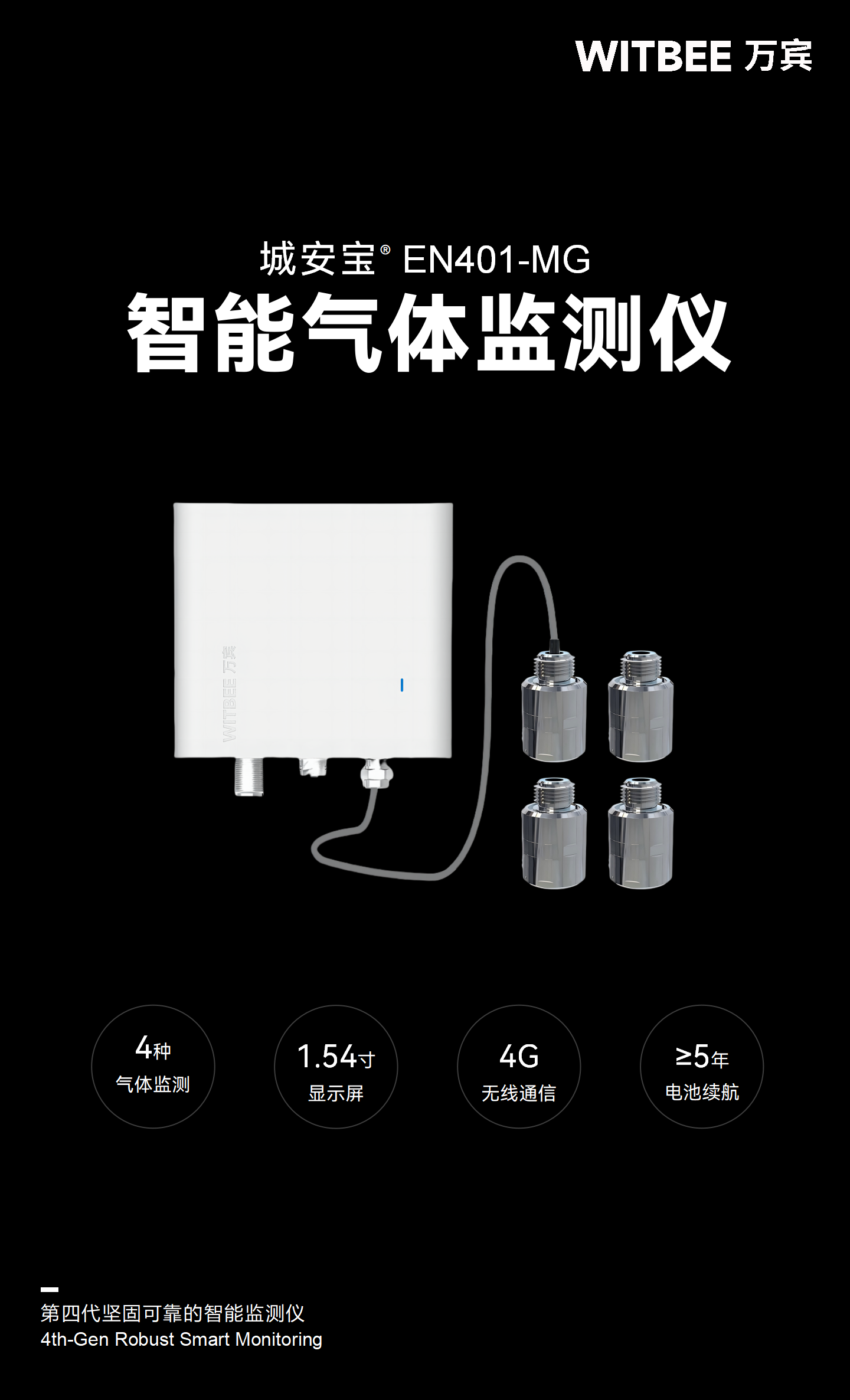 智能氣體監(jiān)測(cè)儀 EN401-MG(圖1)